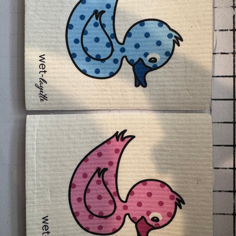 Wet-It! Swedish Treasures Dishcloth & Cleaning Cloth -Set of 2